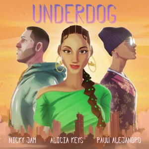 underdog nicky jam rauw alejandro remix single alicia keys