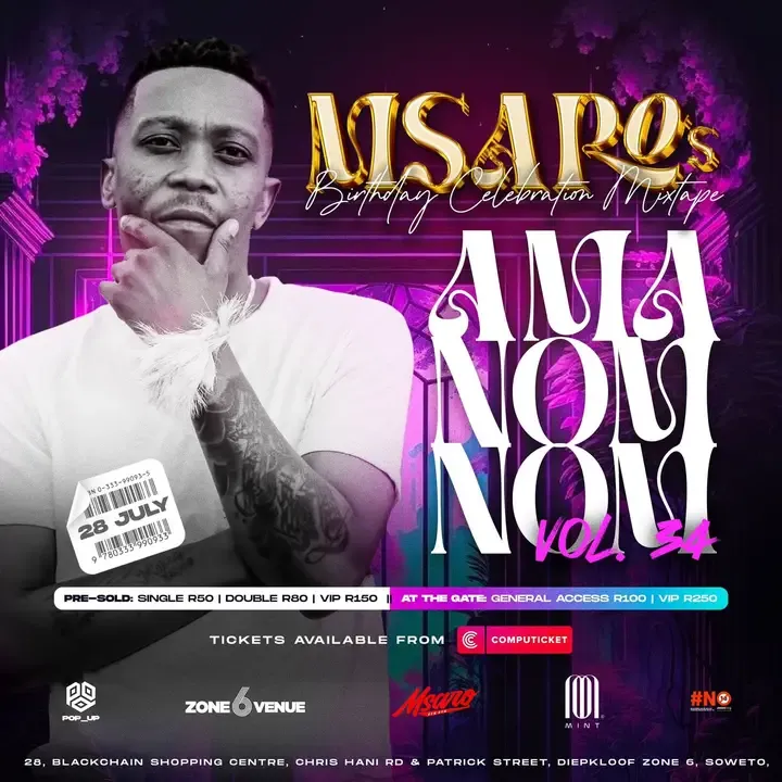 Msaro – Musical Exclusiv AmaNomNom Vol.34 Birthday Mix